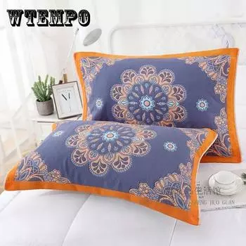 Наволочка из двух частей, наволочка с богемным принтом, домашняя высококачественная толстая подушка с шифрованием, полотенце