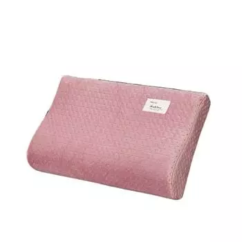 Наволочка из хлопкового латекса 30x50 см, универсальная наволочка с эффектом памяти, защитная наволочка розовый