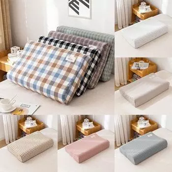 Наволочка из хлопкового латекса для сна, пены с эффектом памяти, латексные подушки, наволочки для шеи, наволочки для здоровья, мода 30x50cm