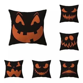 Наволочка из серии тыквы, наволочка на тему Хэллоуина, наволочка для дивана, стула, кровати, украшение дома 40x40cm
