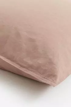 Наволочка из стираного льна