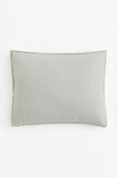 Наволочка из стираного льна