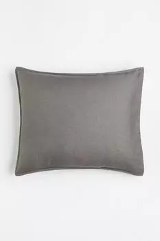 Наволочка из стираного льна