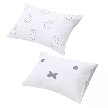 Наволочка nishikawa Miffy 65X45 см, моющаяся, Bruna DB3618, узор Okao, внутренняя часть, тип чехла белый SJ03180007 [Nishikawa]