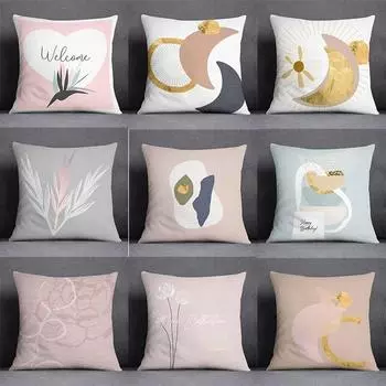 Наволочка с абстрактным узором для украшения интерьера, офиса, гостиной, дома, наволочка 40x40cm