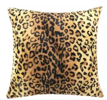 Наволочка с леопардовым принтом в виде животных, чехол для подушки, домашний декор B