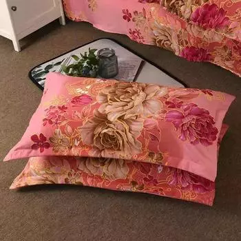 Наволочка с принтом наволочки для кровати стандартная наволочка для постельного белья спальня (Без наполнителя) 1pc