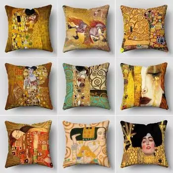 Наволочка Спальня Домашний офис Украшение Квадратная молния Сатин Экологичный 40x40cm