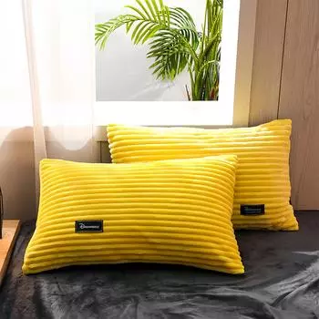 Наволочка Thinken Winter Magic Velvet на постельное белье Теплые и удобные наволочки для украшения дома 4874 см 48cmx74cm 2pc зелёный