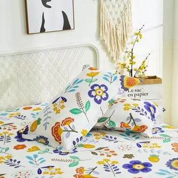 Наволочка в цветочном стиле, 2 шт., наволочки 48x74 см, наволочки Funda Almohada, наволочка с принтом, прямоугольная наволочка 2 pillowcase 48x74cm