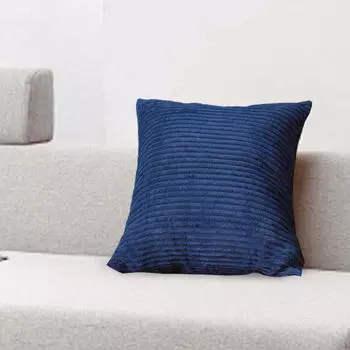 Наволочка вельветовая Подушка наволочка фермерский домик мягкий плед чехол темно-синий