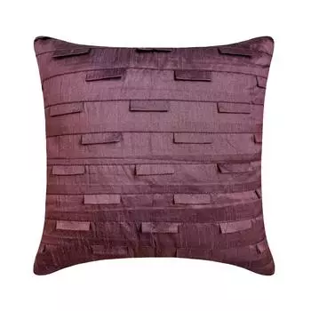 Наволочки HomeCentric Сливовые наволочки Защипы Текстурированные накладки на подушки Накладки на подушки Шелковые наволочки Современные наволочки Сплошной цвет - Сливовый океан