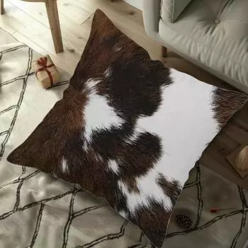 Наволочки с рисунком из искусственной коровьей кожи с цифровой печатью для стула, спальни, гостиной, дивана, кровати - домашний декор без подушки CC2PS454532C26