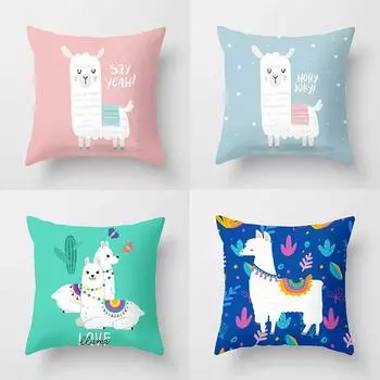 Наволочки с рождественской тематикой Аксессуары для автомобиля Офис Санта-Клаус Гостиная Диван Домашние наволочки 40x40cm