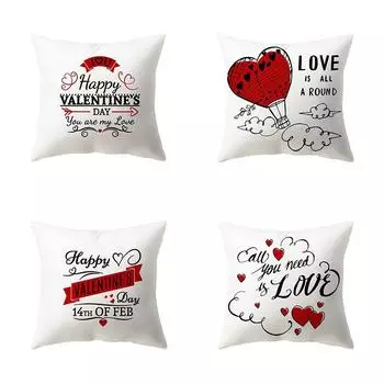 Наволочки с рождественской тематикой Аксессуары для автомобиля Офис Санта-Клаус Гостиная Диван Домашние наволочки 40x40cm