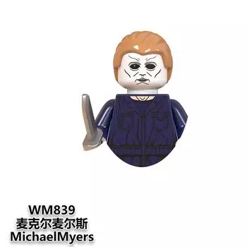 Назад в будущее Кирпичики Подарок Хазбин Отель На Хэллоуин Рождество Минифигурки Строительные блоки Мини Экшн Фигурки Для Детей