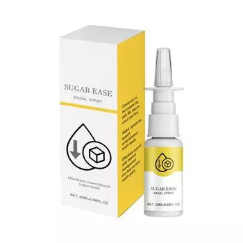 Назальный спрей Herbal Blood Sugar регулирует колебания уровня сахара в крови и улучшает метаболизм для поддержки здорового обмена веществ. 20 мл One Size жёлтый