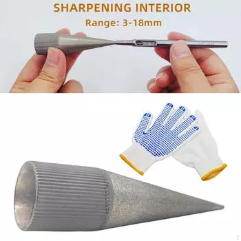 Наждачная шлифовальная машина для круглых отверстий, ручная точилка для кромок, полый шлифовальный инструмент, полый