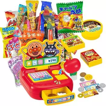 Нажмите, чтобы Anpanman Mini Register Dagashi Ассортимент 30 видов 30 штук в коробке Размер S Яокин Дагаси Набор для Dagashi Shop Ahiru Register Dagashi Pi! +