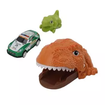 Нажмите Ejection Dinosaur Vehicle Toy Игрушечный динозавр Машинка Интерактивная игра для детей Обучающая игрушка для мальчиков