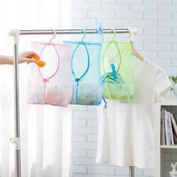 Назначение 1 шт. сумки для ванной комнаты, дорожная сумка для хранения белья, бытовая химия, сетчатая сумка для одежды синий