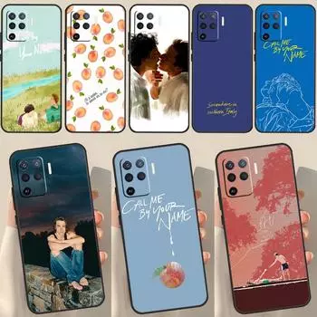 Назови меня своим именем для OPPO Find X3 Lite X5 Pro A5 A9 A31 A53 S A83 A91 A93 A54 A74 A94 A15 A16 A52 A72 чехол OPPO A72