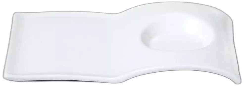 NB 2 Piece Wave 23cm Plate x 15 x Lunch Plate Setomonohonpo [23.7 3cm]