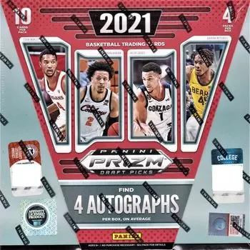 NBA 2021 Panini Prizm Draft Picks Collegiate Basketball Card Hobby Box Panini Prizm Draft Picks Calijato Basketball Card Hobby Box [Предмет]