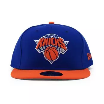 NBA 2T Снэпбэк 950 Снэпбэк Knicks [New Era] TEAM-BASIC (Нью-Йорк (Синий/Оранжевый))
