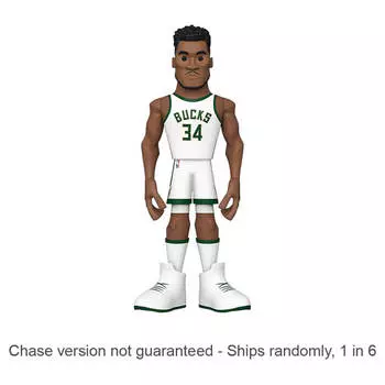NBA: Эксклюзивные 12-дюймовые виниловые пластинки Gold Chase от Giannis в США поставляются 1 из 6