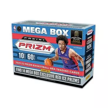 NBA Panini Prizm Basketball Mega Box Ice Карточки Panini Prizm Basketball Mega Box Ice 2021-2022 (Красные призмы) (Красные призмы)