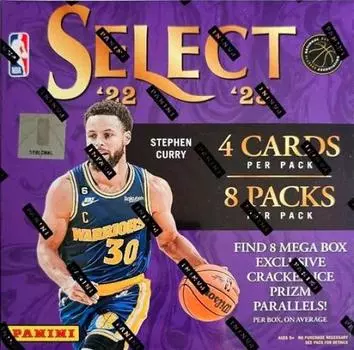 NBA Panini Select Basketball Card Mega Box Panini Select Basketball Card Mega Box 2022-23