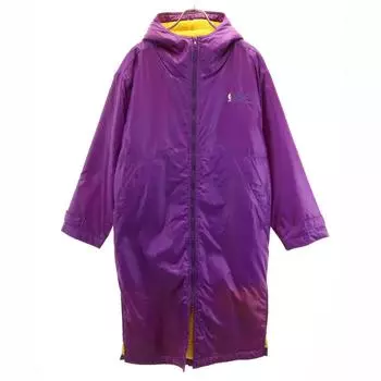 НБА Старый логотип Спина Лос-Анджелес Лейкерс Хлопковый наполнитель Пуховик Мужской Б/У