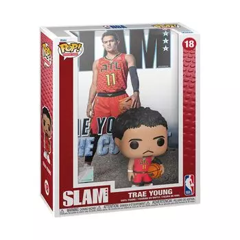 NBA Trae Young Figure Funko Slam Cover NBA Funko Slam Cover Баскетбол