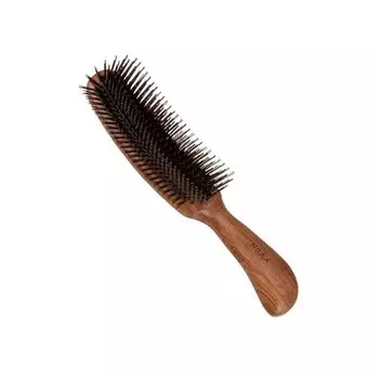 NBAA Brushing Brush Щетка для волос из натурального дерева 1 шт. NBAA. NB-BB4 коричневый
