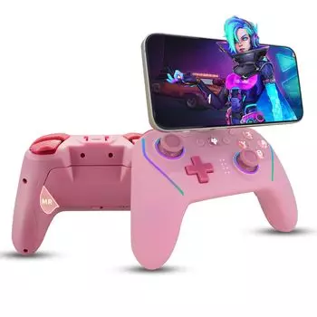 NBCP Wolf Switch Wireless Яркий цветной стик с магнитным адсорбционным гироскопом для смартфона NFC взрывная подсветка и большой емкостью 1020 мАч Совместимо с
