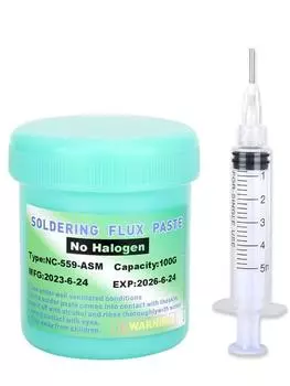 NC-559-ASM 100 г флюсовой пасты бессвинцовая флюсовая игла для сварки BGA обычно используется для припоя 559 флюса
