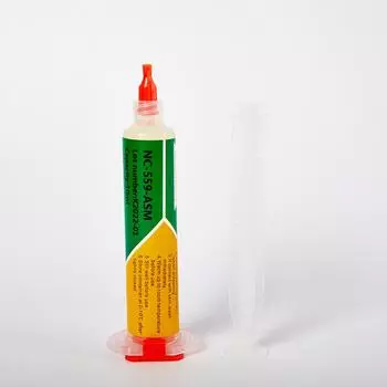 Nc-559-Asm Паяльный флюс 100% оригинальная сварочная паста Bga для печатных плат без очистки 10 куб.см