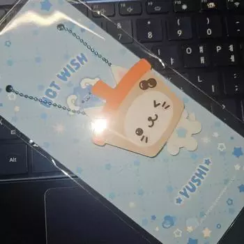 Nc Wish Steady Pop Up Bubble Ring акриловый брелок неоткрытый Yushi