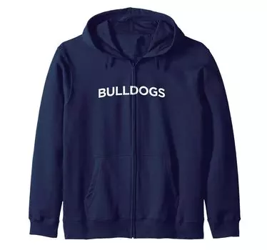 NCAA Butler Blue University BU09 Zip Parka