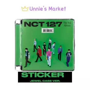 NCT127 - Наклейка Jewel Ver. + Бесплатный подарок RANDOM 1EA