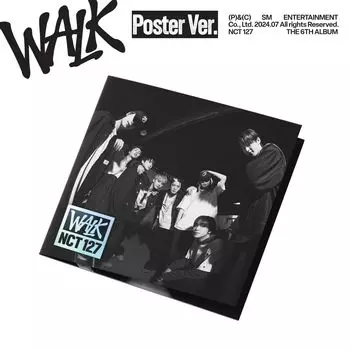 NCT 127 6-й полный альбом-WALK (Плакат Вер.) (Корейская версия)