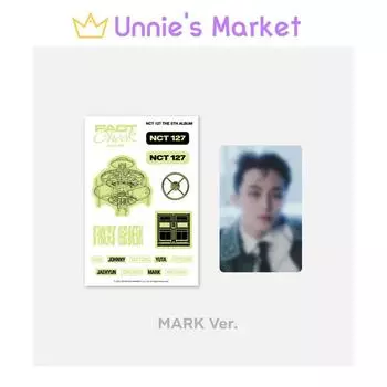 NCT 127_ MARK_LUMINOUS TATTOO STICKER_Проверка фактов + бесплатный подарок