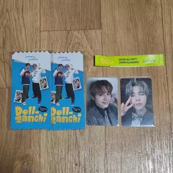 NCT 127 Фотокарточка с билетами на первый день рождения Чон У Джонни Вана