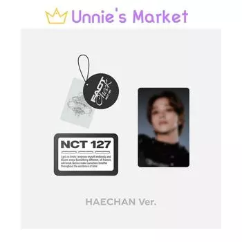 NCT 127_HAECHAN_PAPER FRESHENER + TINCASE_Проверка фактов + Бесплатный подарок HAECHAN