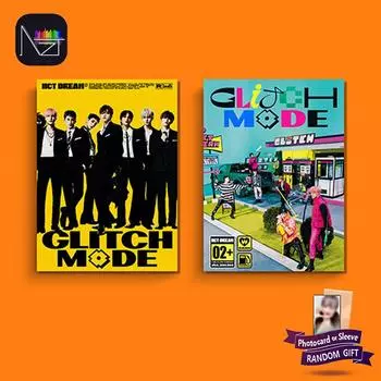 NCT DREAM - 2-й альбом Glitch Mode [Фотоальбом, версия] RANDOM 1PCS