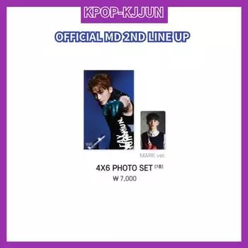 [NCT DREAM POP-UP]ОФИЦИАЛЬНЫЙ MD 2nd - НАБОР ФОТО 4X6 MARK