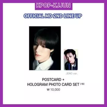 [NCT DREAM POP-UP]ОФИЦИАЛЬНЫЙ MD 2nd — НАБОР ОТКРЫТКИ+ГОЛОГРАММЫ ФОТОКАРТОЧКИ MARK