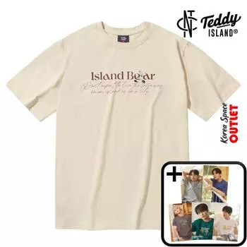 [NCT] Коллаборация NCT и TEDDYISLAND, футболки с надписью Island (NCT DREAM Открытка 5 шт. Подарок)