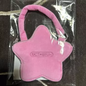 NCT WISH ASIA TOUR LOG In Официальный MD Star Pouch Pink Ver JAPAN Limited